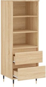 vidaXL Ντουλάπι Sonoma Δρυς 40x36x110 εκ. από Επεξεργασμένο Ξύλο