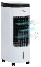 vidaXL Air Cooler Φορητό 3 σε 1 Ασπρόμαυρο 60 W