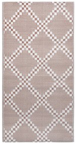 vidaXL Χαλί εξωτερικού χώρου ARAKIL καφέ 160x230 cm PP