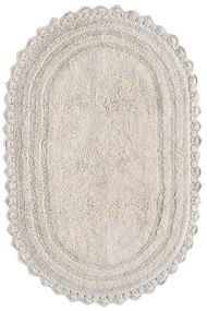 Πατάκι Μπάνιου Mack 26 Beige Kentia 70Χ110 100% Βαμβάκι