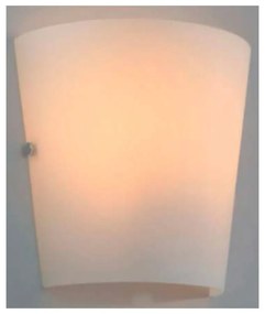 Φωτιστικό Τοίχου-Απλίκα Lenny 4161100 White Viokef Glass