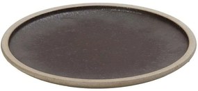 Πιάτο Ρηχό Karma VRA109K4 29x29x2,2cm Brown Espiel Porcelain