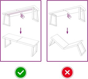 vidaXL Επιφ Τραπεζιού Αν Καφέ 120x40x(2-6)εκ. Επεξ. Μασίφ Ξύλο Δρυός