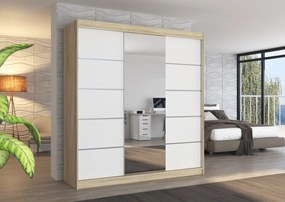 Ντουλάπα Varus 200 συρόμενη-Fusiko-Leuko