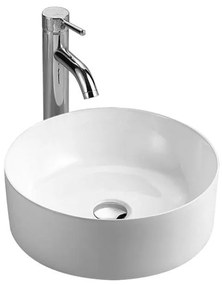 Pyramis Pelagia Νιπτήρας Επικαθήμενος Λευκός 410 x 410 x 140mm