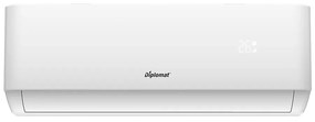 DIPLOMAT DAH-120 ECO Smart Κλιματιστικό Inverter 12000BTU, A+++/A+++, Λευκό