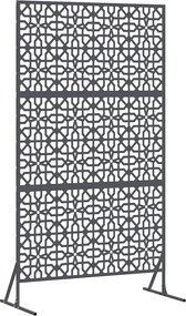vidaXL Οθόνη Ιδιωτικότητας 100 x 50 x 180 εκ. Ατσάλι Ανθρακί
