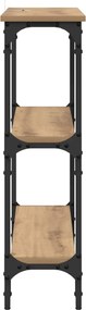 vidaXL Τραπέζι κονσόλας Artisan Oak 100 x 22,5 x 75 εκ