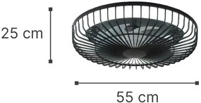 Φωτιστικό ανεμιστήρας Waterton Inlight 101000610-Leuko