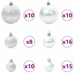 vidaXL Τεχνητό Χριστουγεννιάτικο Δέντρο με 300 LED Πράσινο 210 cm