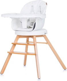 Καρεκλάκι Φαγητού Περιστρεφόμενο 3 σε 1 "Rotto" ivory