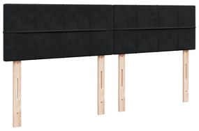 ΚΡΕΒΑΤΙ BOXSPRING ΜΕ ΣΤΡΩΜΑ ΜΑΥΡΟ 180X200 ΕΚ. ΒΕΛΟΥΔΙΝΟ 3287808