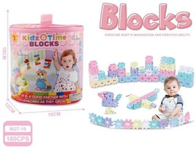 Σετ τουβλάκια κατασκευών DIY - 180pcs - 8627-10