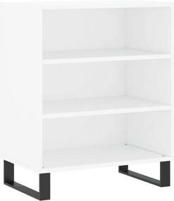 vidaXL Ραφιέρα Λευκή 57 x 35 x 70 εκ. από Επεξεργασμένο Ξύλο