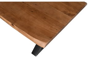 MINGLE COFFEE TABLE ΦΥΣΙΚΟ ΜΑΥΡΟ 115x60xH42cm