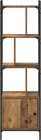 vidaXL Βιβλιοθήκη 6 επιπέδων 44,5 x 30 x 154,5 εκ. Επεξεργασμένο Ξύλο