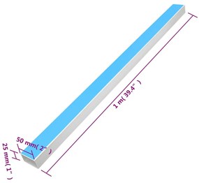 Κανάλι Καλωδίων Αυτοκόλλητο 50 x 25 χιλ. 30 μ. από PVC - Λευκό