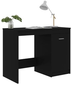 vidaXL Γραφείο Μαύρο 100 x 50 x 76 εκ. από Επεξ. Ξύλο