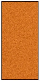 vidaXL Χαλάκι Εξώπορτας Πορτοκαλί και Μαύρο 120 x 250 cm