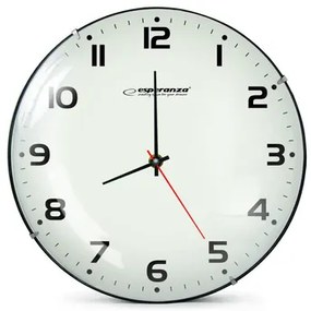 ESPERANZA Ρολόι τοίχου San Francisco EHC018F, 30cm, λευκό