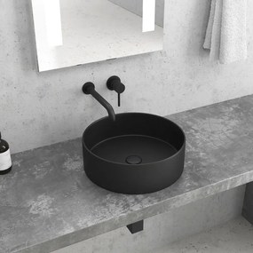 KARAG LT BASINS Νιπτήρας επικαθήμενος Black Matt LT 3134-MMB KARAG Ø35,5x12cm KARAG-5206836007946