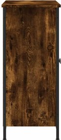 vidaXL Ντουλάπι Καπνιστή Δρυς 100x33x75 εκ. από Επεξεργασμένο Ξύλο