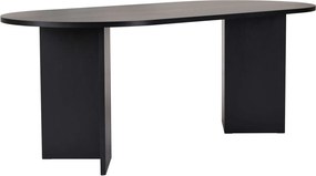 Dining Table Sabella - Wood Black Wood Black
