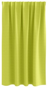 vidaXL Κουρτίνες με κουρτίνες 2 pcs Λαχανί 140 x 140 cm Πολυεστέρας
