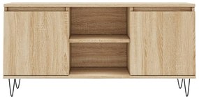 vidaXL Έπιπλο Τηλεόρασης Sonoma Δρυς 104 x 35 x 50 εκ. Επεξεργ. Ξύλο