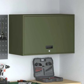 vidaXL Ντουλάπι τοίχου για γκαράζ Λαδί 80 x 40 x 53 εκ