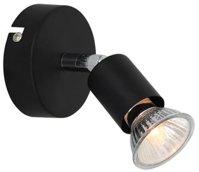 Φωτιστικό Σποτ Aca MC634BK1 TRINITY Μαύρο Ματ (Black Mat)