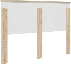 vidaXL Κεφαλάρι Δρύς Sonoma 100 cm Μηχανικά επεξεργασμένο ξύλο