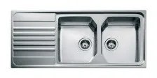 Teka Premium 116 2C 1E Ανοξείδωτος Λείος Νεροχύτης