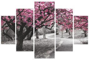 ΠΙΝΑΚΑΣ ΠΕΝΤΑΠΤΥΧΟ MDF BLOOMING TREE 82Χ56x3 FB97207.04 0544186