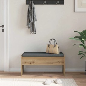 VidaXL Παγκάκι Χαλωρίου Artisan Oak 83 x 38 x 40 εκ
