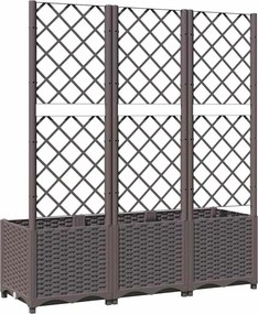 vidaXL Κήπος Καφέ 120 x 40 x 136 cm