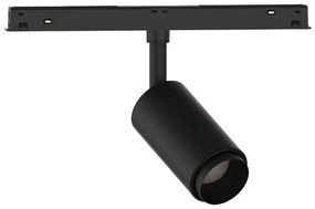 Σποτ Led Eiva VK/04605/TR/DA/ZM/B/W Για Μαγνητική Ράγα Λεπτή 48V Dali 3000K 1524lm 15W ø45x9cm IP20 Black VKLed