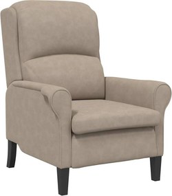 vidaXL Πολυθρόνα Taupe 76 x 94 x 102 εκ. Μικροΐνες