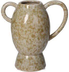 Βάζο ArteLibre Καφέ Κεραμικό 16x10x17.2cm