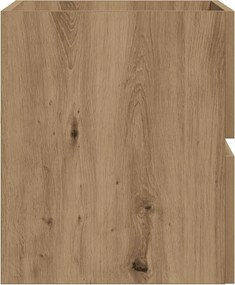 vidaXL Ντουλάπι Μπάνιου Αρτισιανή Δρυς 60x38,5x45 εκ. Επεξ. Ξύλο