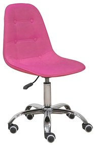 ZITA PLUS A1330 PINK PU ΚΑΡΕΚΛΑ ΓΡΑΦΕΙΟΥ 44X48.5X42-82/56-95εκ.01.0105