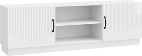 vidaXL Ντουλάπι TV Γυαλιστερό Λευκό 150 x 31 x 47 εκ