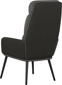 vidaXL Πολυθρόνα Relax Σκούρο Γκρι Υφασμάτινη