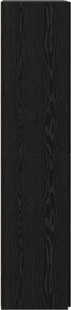 vidaXL Highboard Μαύρη Οξυά 80 x 42 x 185 εκ