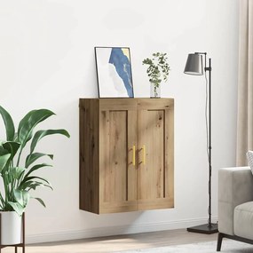vidaXL Επιτοίχιο ντουλάπι Artisan Oak 69,5 x 34 x 90 εκ.