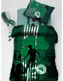 Σεντόνια Μονά (Σετ) Palamaiki Panathinaikos FC11 Πράσινο ΜΕ ΛΑΣΤΙΧΟ 110x200+30