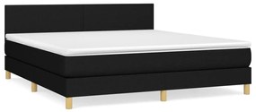 ΚΡΕΒΑΤΙ BOXSPRING ΜΕ ΣΤΡΩΜΑ ΜΑΥΡΟ 160X200 ΕΚ. ΥΦΑΣΜΑΤΙΝΟ 3140467