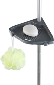 Γωνιακή Ραφιέρα Μπάνιου Τηλεσκοπική Wenko Easy Grey 3208011100