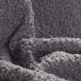 Ριχτάρι Πολυθρόνας Μπουκλέ (180x180) Nef-Nef Homeware Vanjel Grey