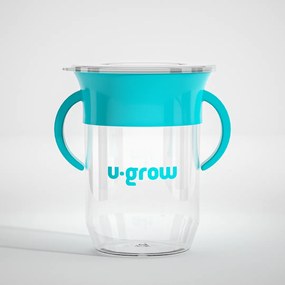 U-Grow UG-SIP360-BL Παιδικό Ποτηράκι από Πλαστικό Μπλε 260ml